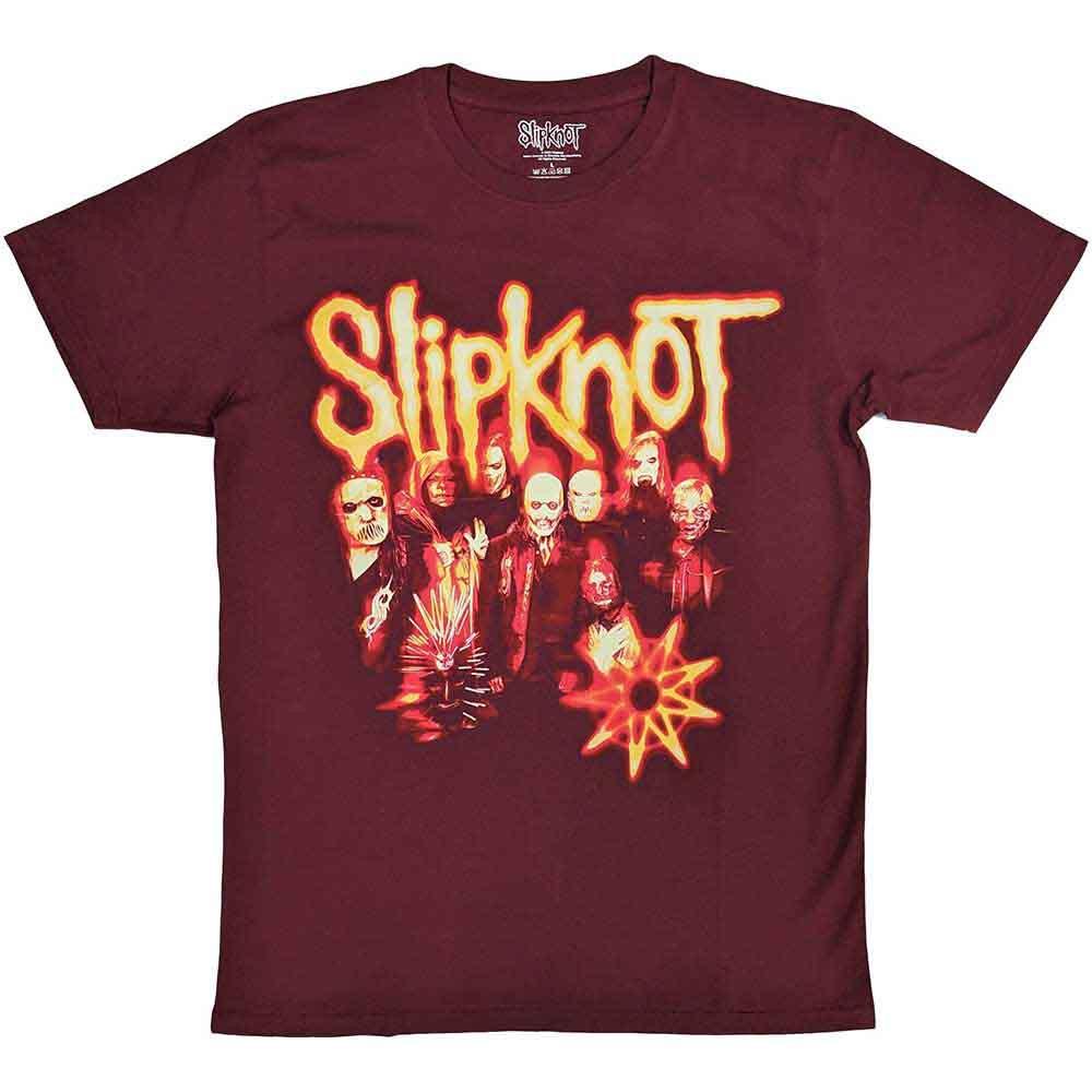 Slipknot The End, So Far Group Photo Tribal S offiziell Herren T-Shirt Unisex S
