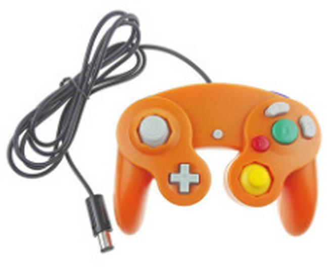 NGC Kabelgebundener Gamecontroller mit Farbkreuz für Konsole