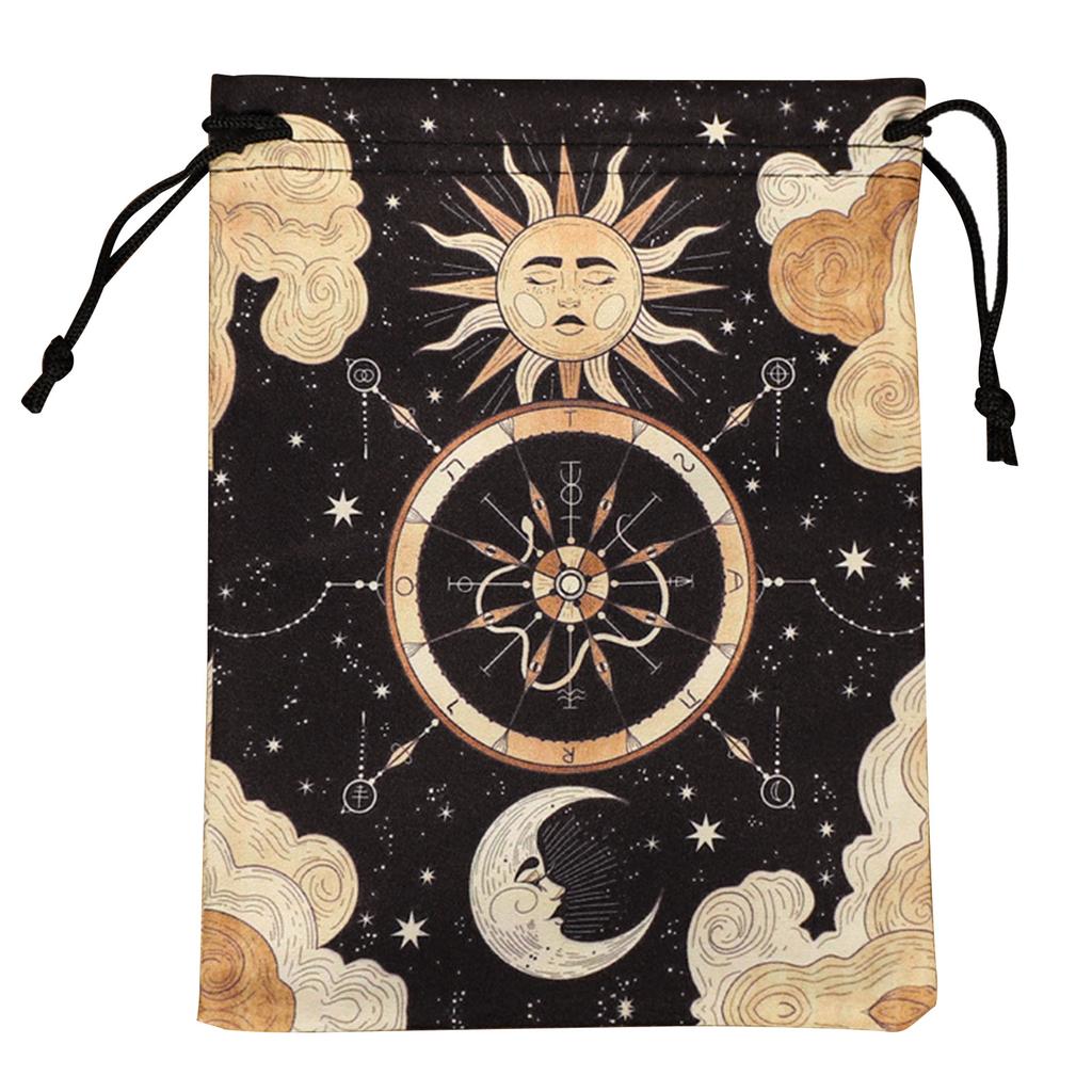 Drawstring Dices Bag Astrolabes Divinations Tarots Bag Board Game Mini Velvets Jewelry Packaging Storage Pouch Gift Bag