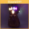 Guantelete del Infinito de Vengadores 3 Infinity War de Calidad Premium Luz LED Guantes de Thanos Accesorio de Cosplay Para Entusiastas