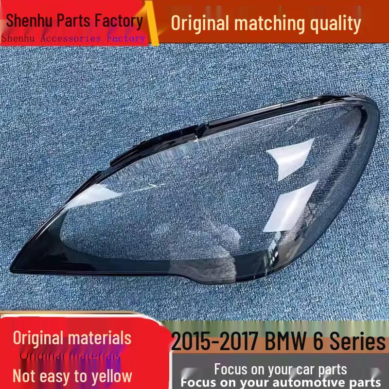 

BMW 6 Series Headlight Cover 2015-2017 Transparent Lamp Shield Standard Driver s Side Without Sealant
