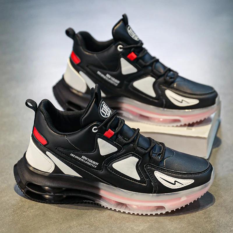 Модная мужская спортивная обувь Высокоэластичная обувь Увеличивающая рост Износостойкая — фото 4