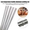 10-40pcs Aluminum Welding Rods 1.6/2.0mm Low Temperature Easy Melt Aluminum Welding Wire Flux Core Suitable for Soldering