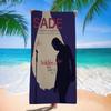 Popular Singer S-sade Microfiber Blanket Quick Drying Beach Towels Oversized Printing Super Absorbent Pool Towel Blanket