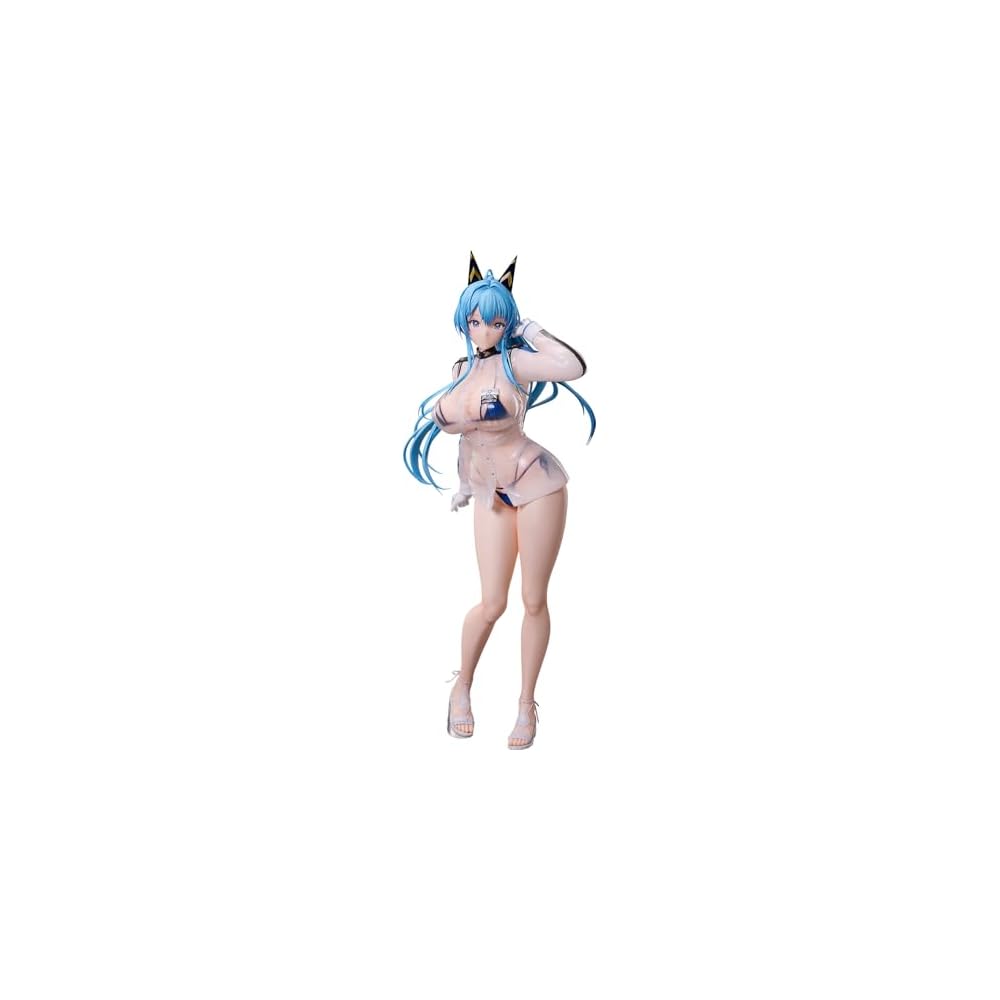 Victory Goddess NIKKE Helm Aquamarine 1/4 Scale Painted Plastic Figure
