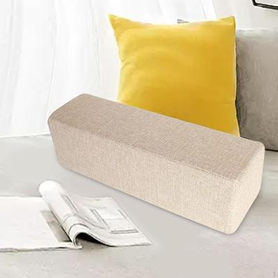 Arm Rest Cushion for Sofa Use with Lumbar Support Features