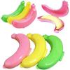 AEE4-Banana Case Cute Banana Protector Storage Box Portable Banana Holder For Lunch Boxes, BPA-Free Fruit Container