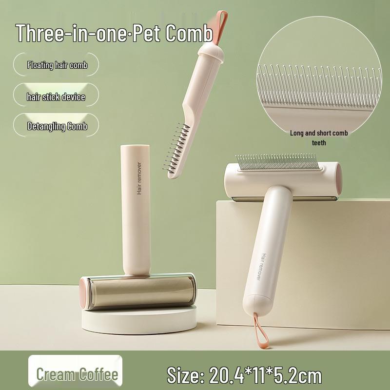 Fluffy Grooming Rake Comb for Bichon Frise & Small Dogs