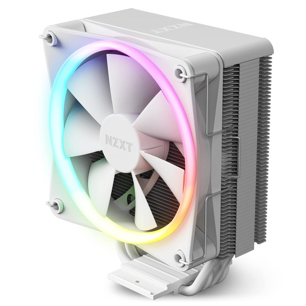 Cooler CPU NZXT T120 RGB FN1804 Răcit cu Aer, Alb, RC-TR120-W1,