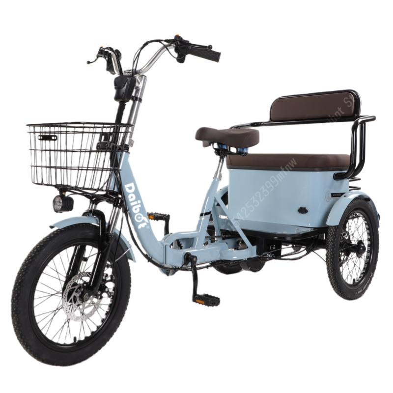 650W 48V 3 Wheels Electric Bicycle