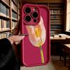 Oil Painting Pink Tulip Soft TPU Shockproof Case For Xiaomi Redmi Note 15 14 13 12 11 Pro Anti-Fall Protective Back Cover