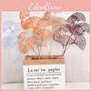 Artificial Plastic Ginkgobiloba Flowers For Wedding And Event Decorations