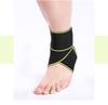 Unisex Black Ankle Support: Breathable, Lightweight Compression Wrap for Fitness & Anti-Sprain Protection
