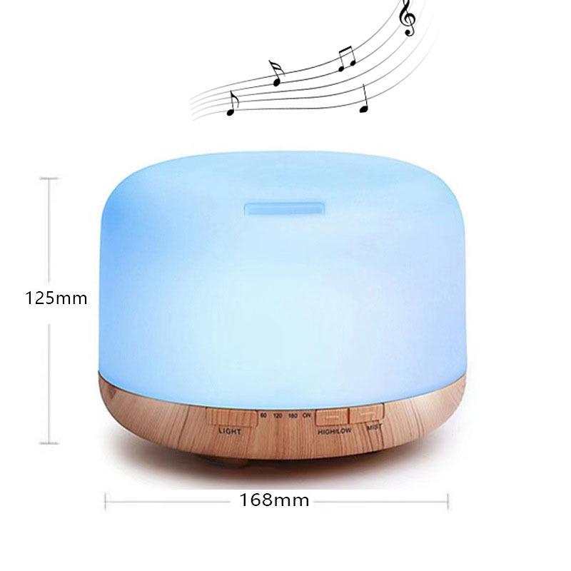 "MUJI Ultrasonic Humidifier: 500ml Aromatherapy, USB-Powered, High Fog Capacity Home Appliance"