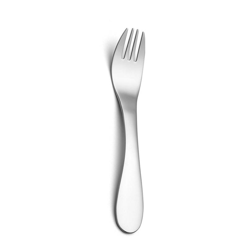 4 Pcs/set 304 Stainless Steel Children  Western  Steak  Tableware Ergonomics scratch-resistant