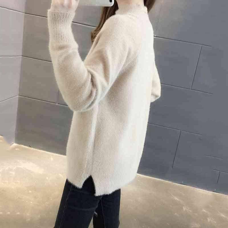 Sweater Female Autumn Winter Cashmere Knitted Women Sweater And Pullover Female Jumper Pull Femme