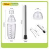 3PCS Cocktail Shaker Set with Scales Drink Shaker for Bartending and Home Bar Boba Tea Shaker Cup Drink Mixed Hand Shaker Tools