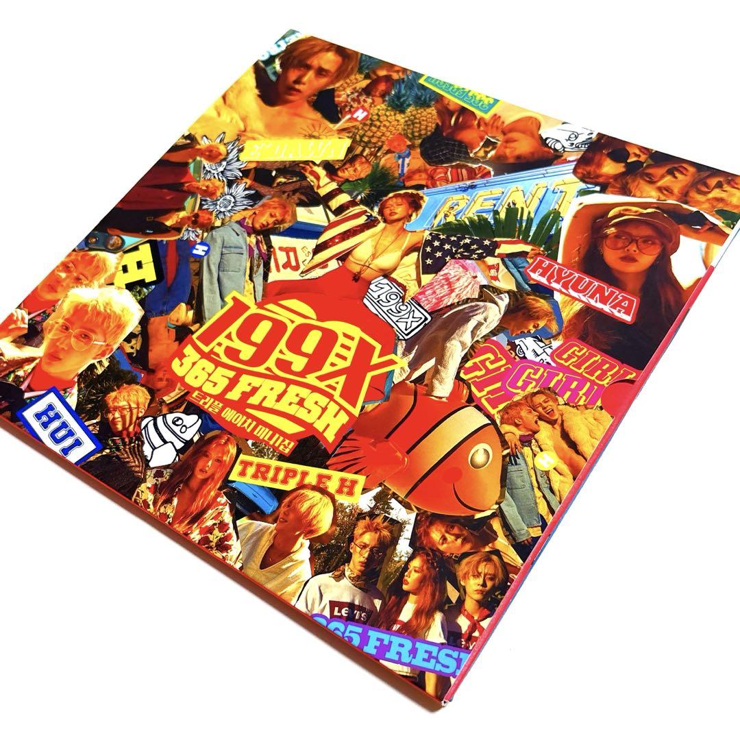

[USED] TRIPLE H / 199X 365 FRESH (Korean Edition) Album