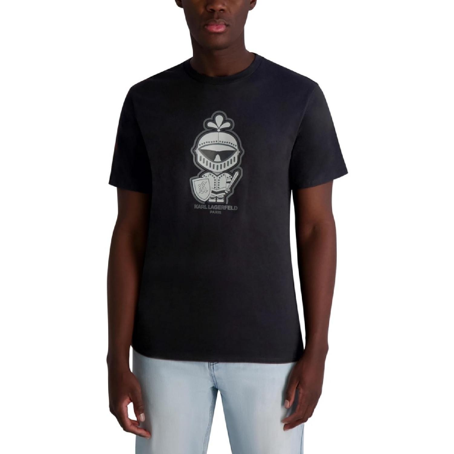 

KARL LAGERFELD Men s Short Sleeve Crewneck Graphic Design T-Shirt XXXXXL різнокольоровий