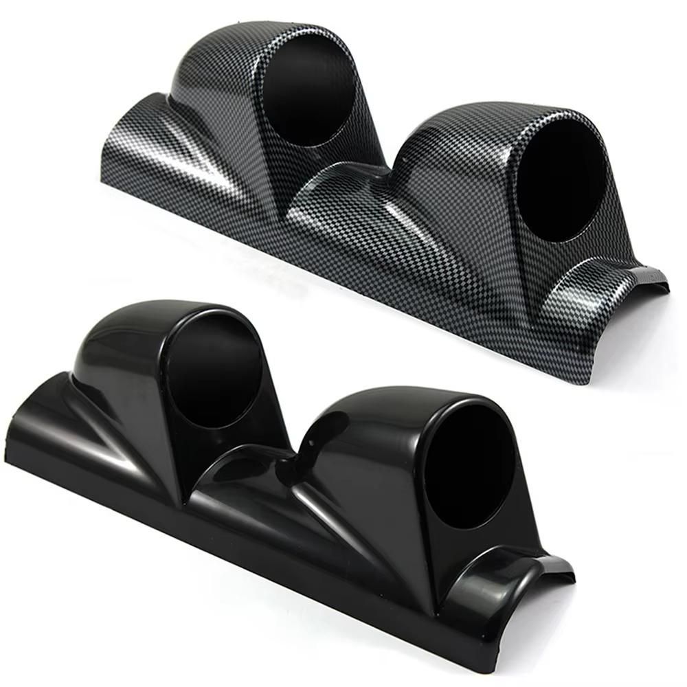 Right 60mm Car Gauge Pod Universal Black/Carbon Color Single Double Triple Car Meters Holder for Right Drive Car for 60mm Gauges