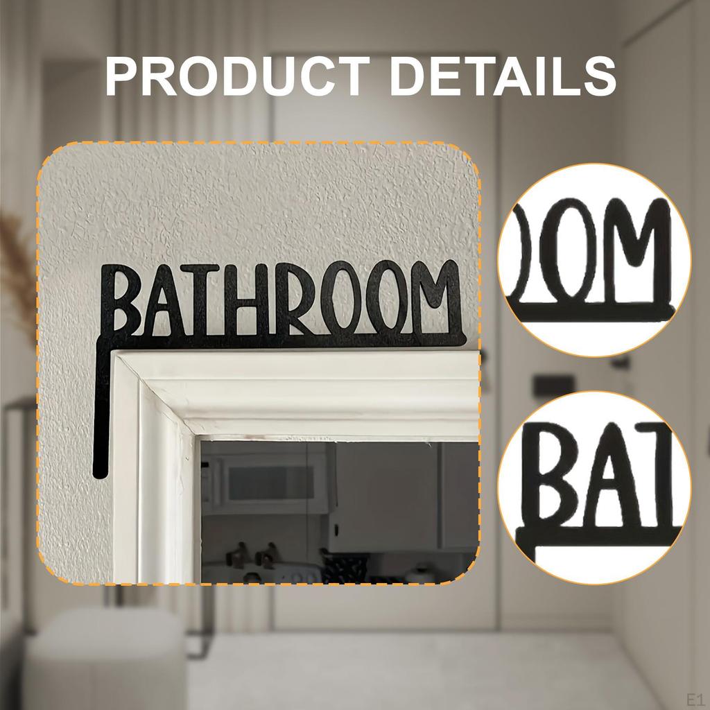 Metall Türkrönungen Dekor Oberrahmen Multifunktional Kreative Feiertagsdekorationen Wand