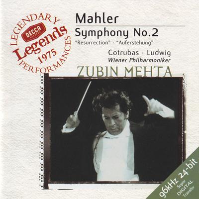 CD G. MAHLER - Mahler: Symphony No. 2 / Mehta, Vie 2894669922 Decca US Classical Used
