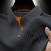Herren Anti-Geruch Sport-Poloshirts, Schnelltrocknend Feuchtigkeitsableitend Kurzarm für Outdoor-Sportarten
