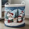Rectangular Laundry Bin Storage Storage Basket Cute Laundry Basket  Christmas