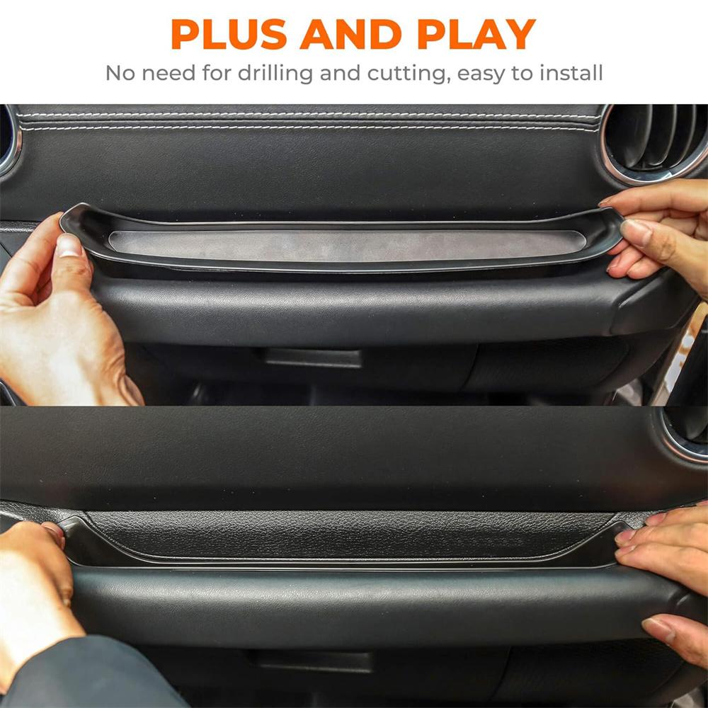 Passenger Grab Handle Storage Tray Box For 18-23 Jeep Wrangler JL JT Accessories