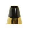 Vase - Modernes Design - Zweifarbig Gold - 35 cm - Porzellan - Dekorative Objekte