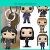 The Addams Family Wednesday Pendant Toy Model Figure Keychain Girl Kid Gift