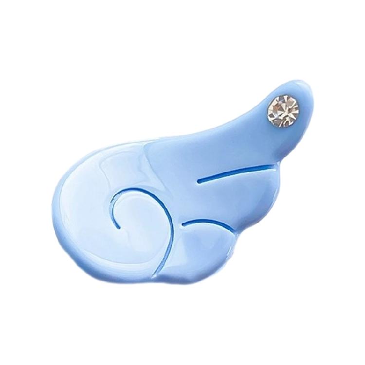 

Dreamy Angelic Wing Hair Accessory Lightweight Plastic Barrettes For Girls Women Festive Occasions Photo Shoot Outfit