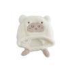 Children's Hats  Plush Hats for Boys and Girls in Autumn and Winter Cartoon Bear with Added Fleece and Thickened Windproof Pullover Hats