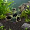 Fish Shelter Ornament Decaying Trunk Aquarium Hide, Decorative Betta Hideout, with Multiple Holes Realistic Tank Hideout And Caves, Resin Log Cave for