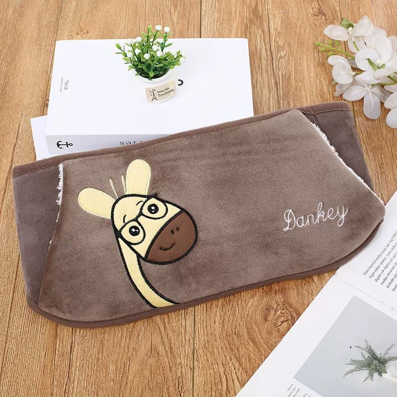 Hot Water Bag Water Injection Waist Supporter Thickened Fleece Cute Can Intervene Hot Compress Warm Belly Warm Palace Hot-Water Bag Hand Warmer
