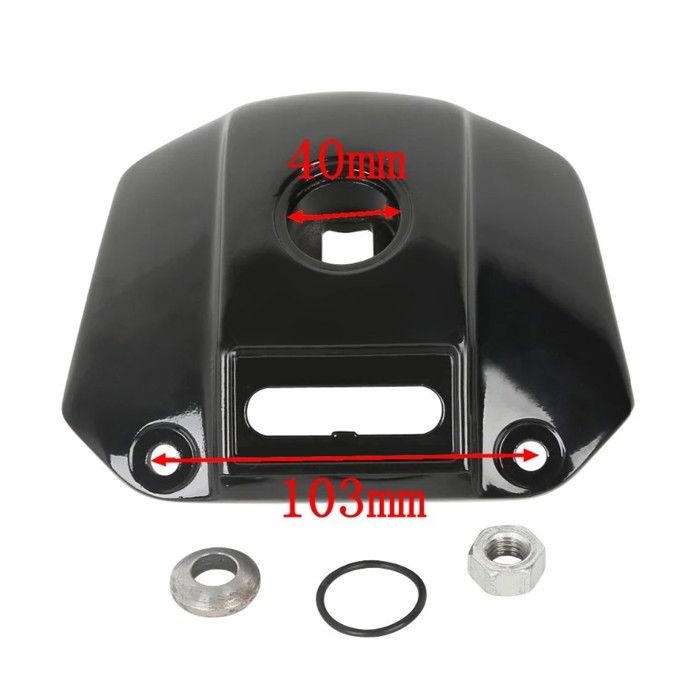 Support phare pour Harley Davidson Sporster 92-13 Craftride HC6 chrome