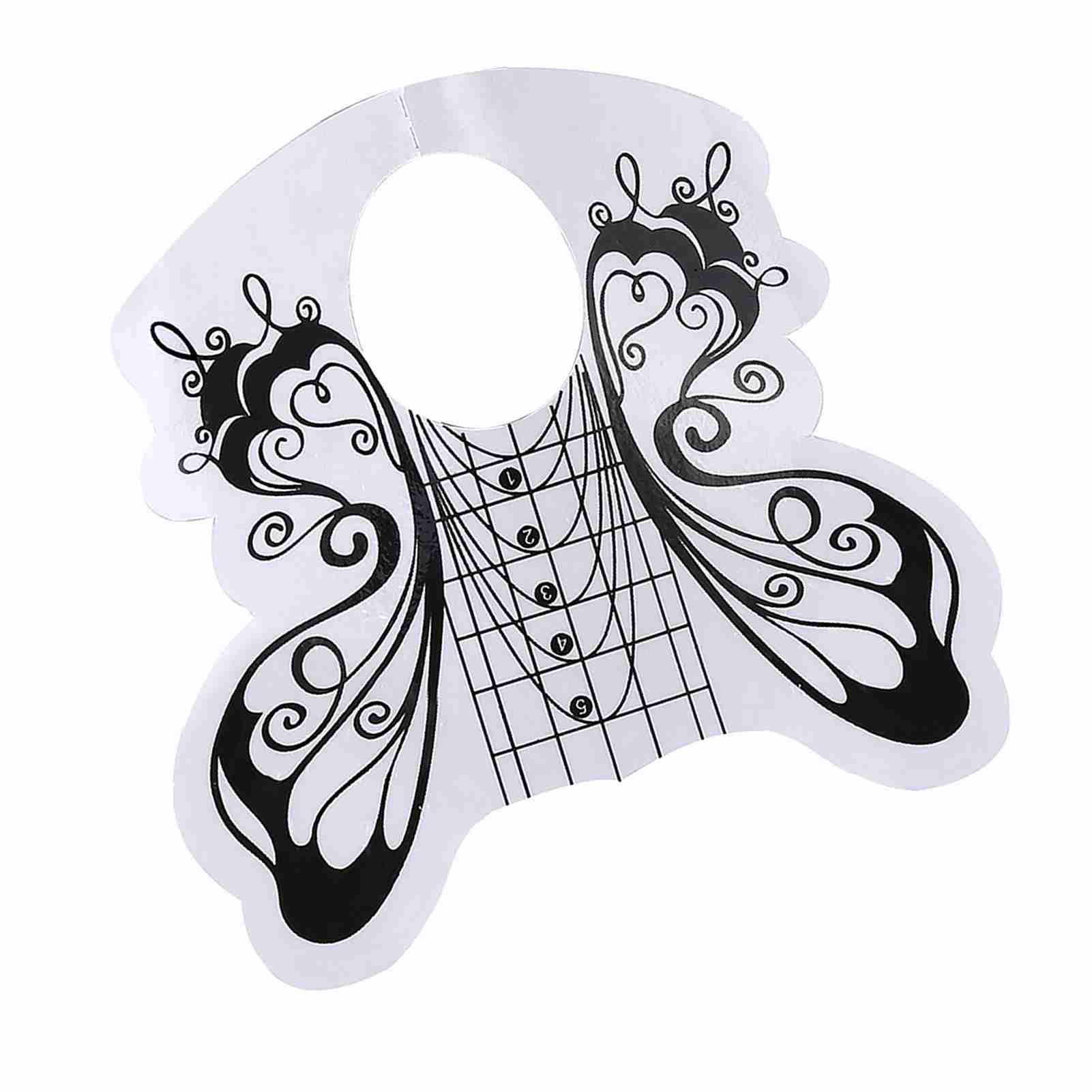 

100 шт. Овальная форма ногтей Маникюрный клейкий инструмент Для акрилового УФ-геля для наращивания ногтей Типсы #6