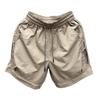 Summer Thin Shorts Elastic Waist Adjustable Drawstring Cargo Shorts Quick Drying Uniform Color Everyday Wear Shorts with Pockets B Practical Use