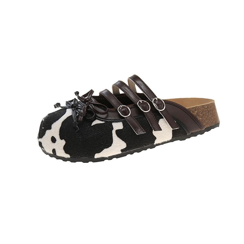 

Buckle square head French small fragrance flat bottom Mary Jane shoes women s 2025 new spring retro with skirt light mouth sandals 40