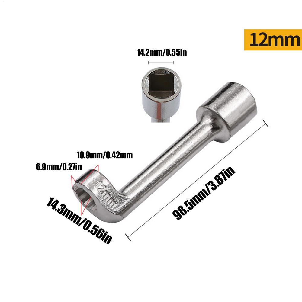 

12mm/14mm/16mm/17mm/18mm/19mm Engine Pipe Socket Wrench universal Automotive Socket Wrenches Engine Maintenance Equipment