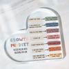 Growth Mindset Deko, Mentale Gesundheit Therapiebüro Klassenzimmer Kunst Pädagogisches Acrylherz Inspirierendes Geschenk