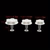 3Pcs Flower Plunger Cookie Cutter DIY Blossom Cake Fondant Mold Baking Accessories
