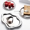 INS Jewelry Storage Tray Ceramic Cloud Shape Tray Minimalist Cake Snack Dessert Tray  Women