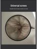 Color-Changing Dragon Carbon Anti-Snag Fishing Net Head - Integrated Ring Design
