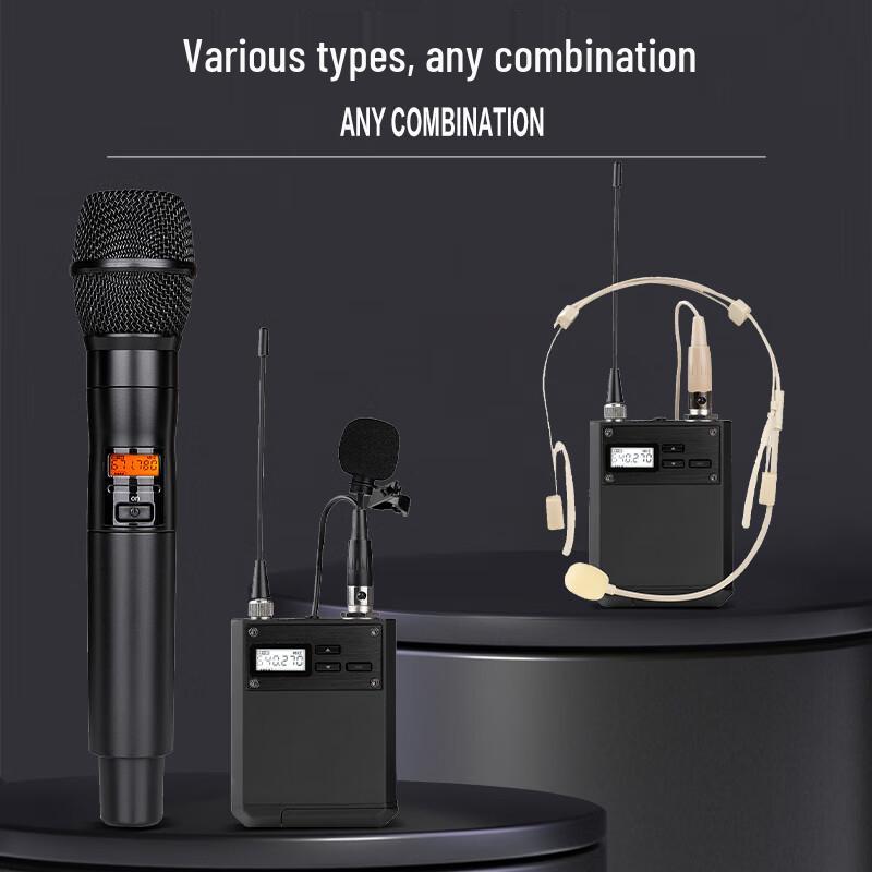 Kayoula KYL-9112T Dual Wireless Headset Microphone System (CN version)
