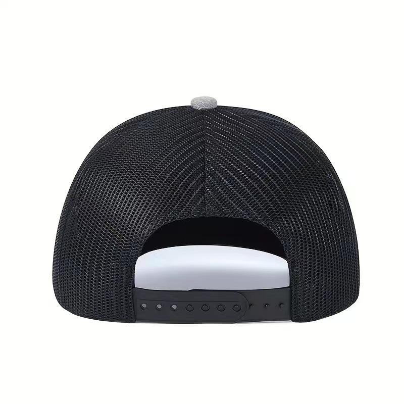 Trucker Hat Cotton Plain Mesh Sports Cap Embroidery Patch Custom Logo Blank Mesh Snapback Gorras 112 Truck Driver Cap
