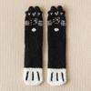 gift Fluffy Thickening Sleep Bed Sock Plush Cashmere Sox Coral velvet socks Floor Socks Paw pattern