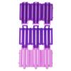 50pcs/bag Purple Fluffy Clamps Rollers Pink DIY Curler Reusable Perm Hair Clip  Professional