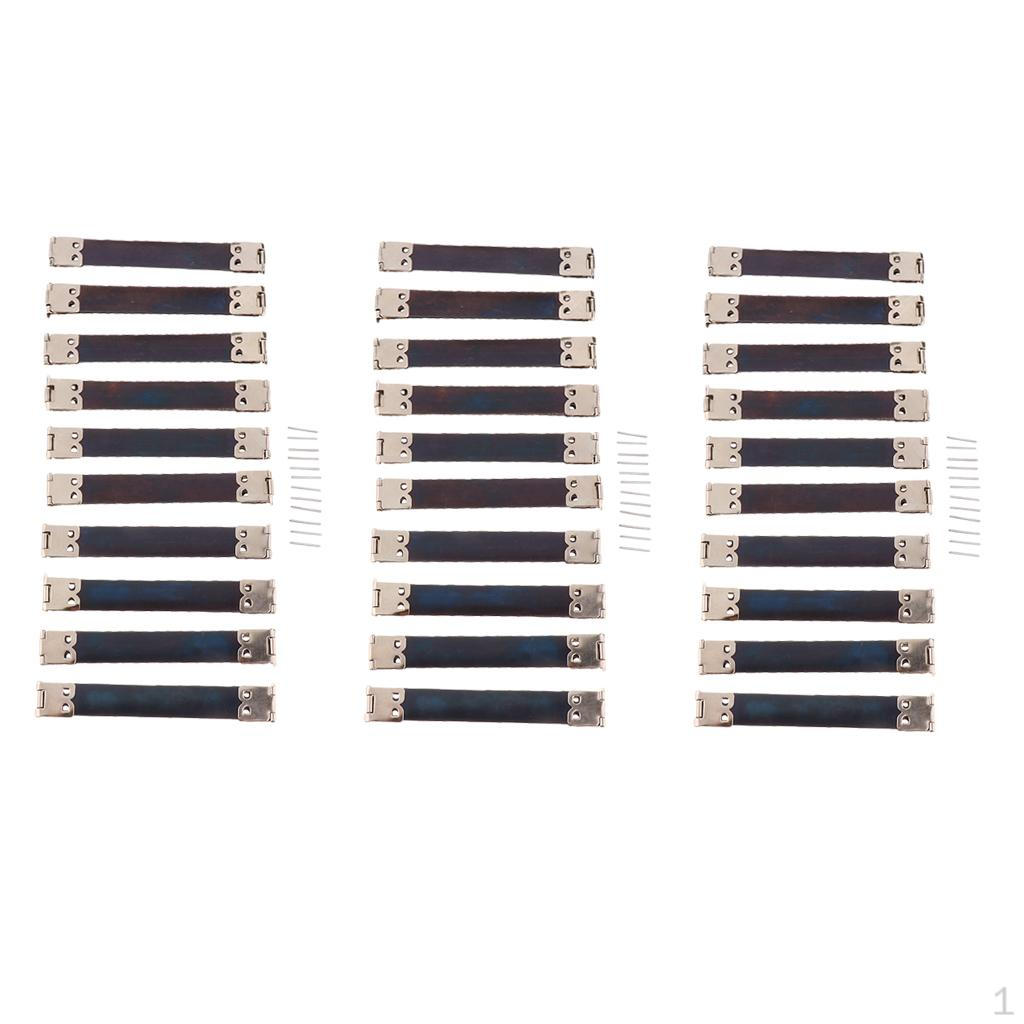 

30x Фурнитура для изготовления кошельков с шрапнелью Металл .4