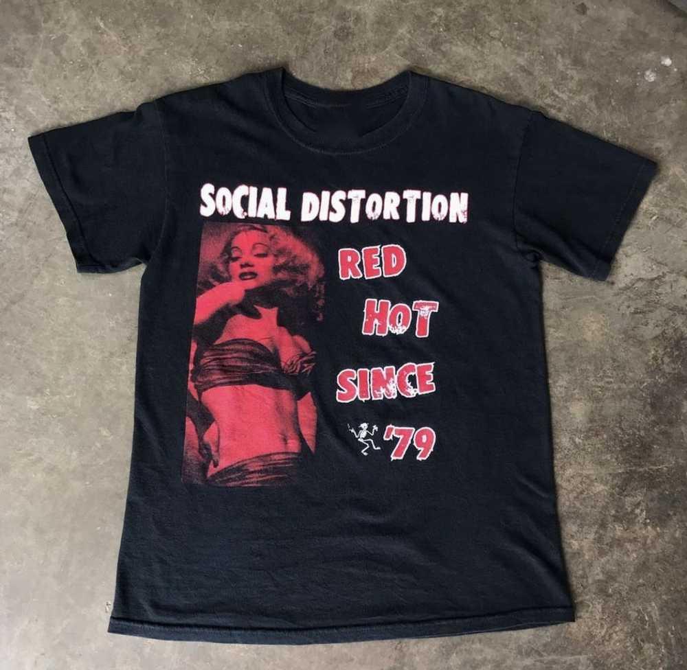 Vintage Social Distortion Band Tour T-shirt Full Size Unisex T-Shirt XXL